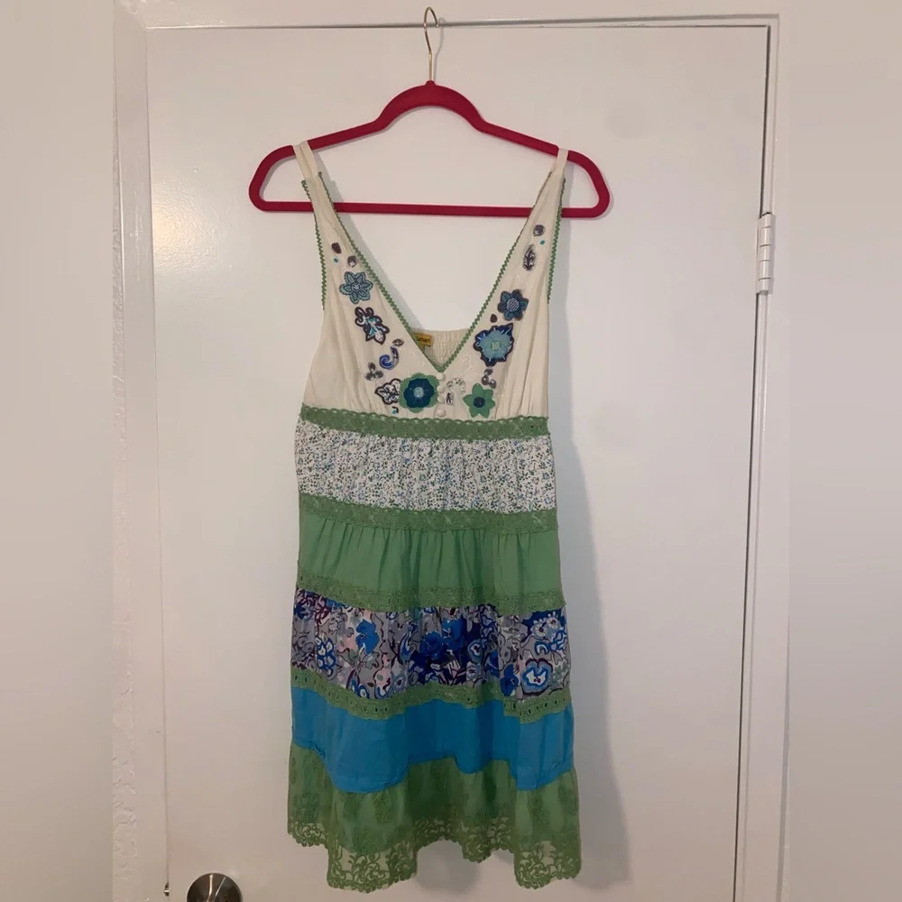 Layered Colorful Dress - Picture 1 of 1